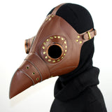 Plague Doctor Masks For Man Adult Steam Punks PU Leather Bird Doctor