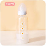 Adult Pacifier Water Bottle With Straw Lovely Daisy