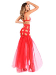 Fantasy Mermaid Dress with Tulle Tail