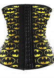 Latex Waist Trainer Smile Print Corset