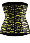 Latex Waist Trainer Smile Print Corset