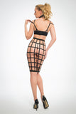 Luscious Cage Skirt with Provocative Lace Bra