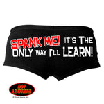 Spank Me Funny Boy Shorts