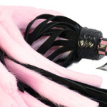 Suede and Fluff MINI Flogger - 18"