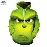 North Adult Face 3D Print Hoodie Men Women Sweatshirt