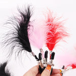 Feather Breast Nipple Clamps