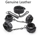 Three Piece Black Bondage Set