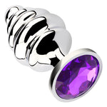 Fun Metal Colorful Anal Plugs