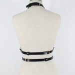 Chest Harness Belt Woman Leather  Sex Garter Fetish Wear Suspenders