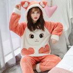 Adult Animal Pajamas Set