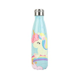 Stainless Steel Water Bottle Unicorn Print