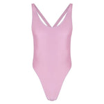 Hot Sexy Men's One-piece Sleeveless Backless High Cut Thong Bodysuit Leotard Swimsuit