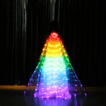 Rainbow Color Alas Angle Led Wings