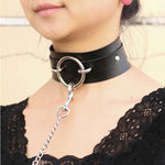 Sexy punk Choker Collar  leather choker Bondage cosplay Goth jewelry women gothic necklace  Harajuku accessories