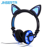 Cat Ear headphones LED  Flashing and Glowing