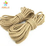 2 colors Jute Twine rope 6mm*9yard Natural twine