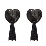 Sexy Sequin Nipple Covers With Tassels