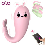 Monster Shape Vibrator APP Bluetooth Wireless Control G-spot Vibrating Egg