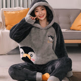 Adult Animal Pajamas Set