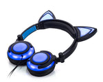 Cat Ear headphones LED  Flashing and Glowing