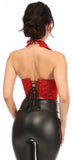 Patent Steel Boned Collared Bustier Top Top Drawer